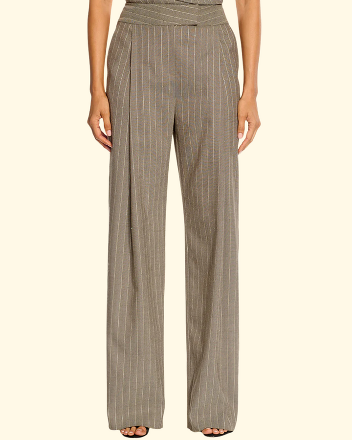 Boyfriend Trouser | Pinstripe