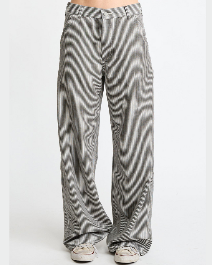 Teri Wide Leg Carpenter Pant | Railroad