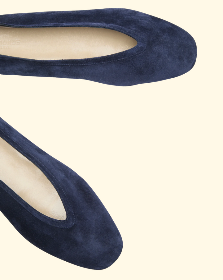 Luna Slipper Suede | Indigo