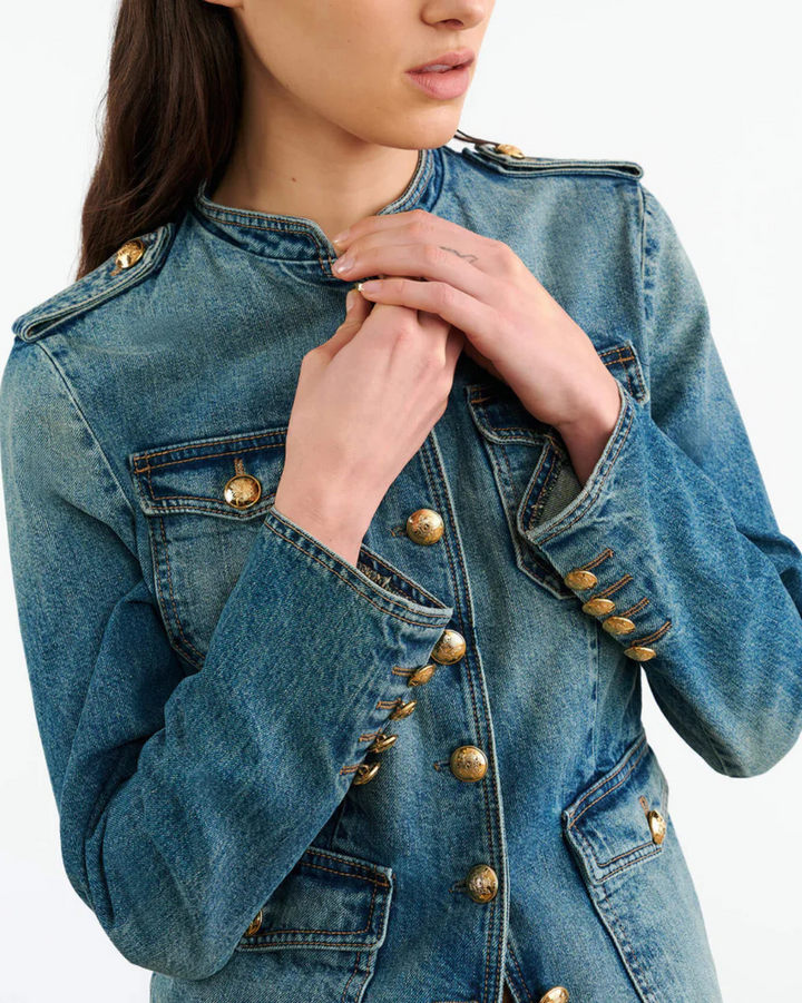 Geraldine Denim Jacket | Simon Wash