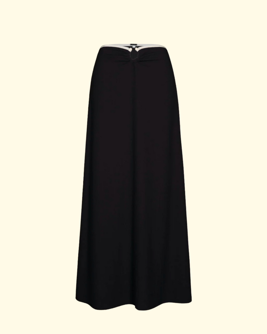 Keel Midi Skirt | Black