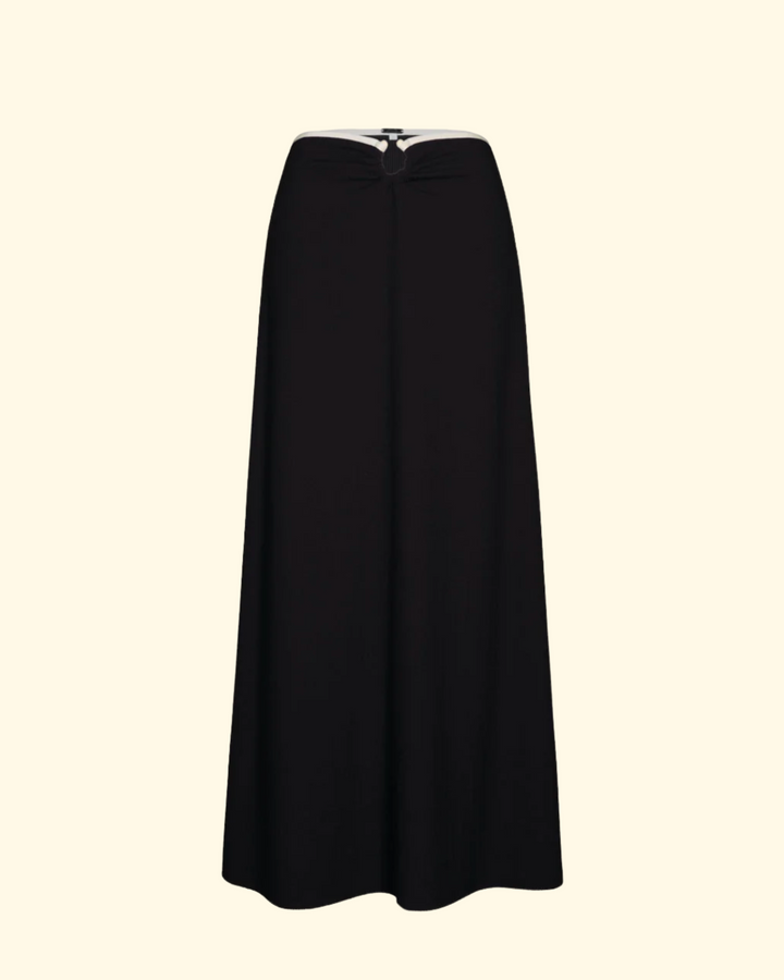 Keel Midi Skirt | Black