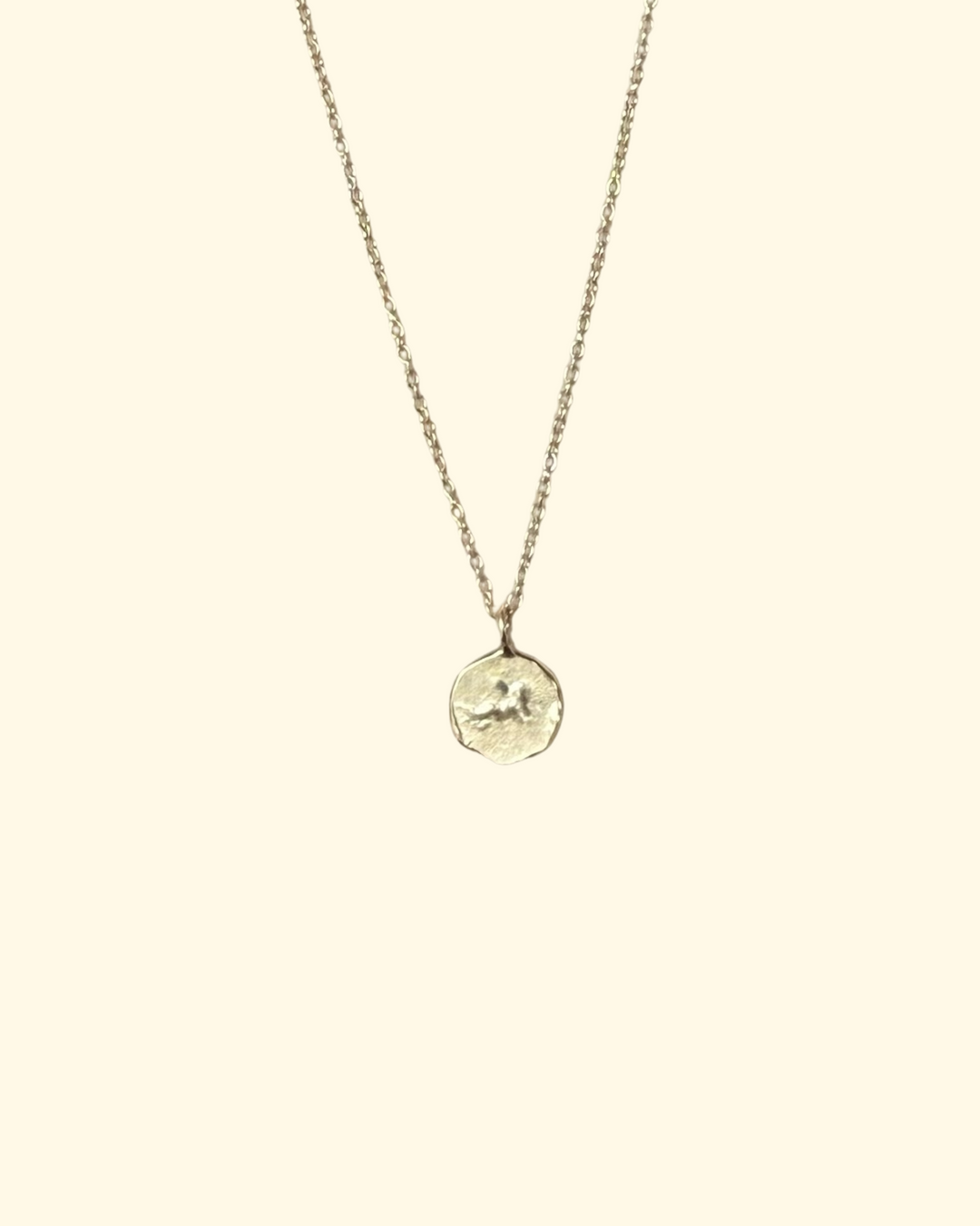 Child Gift To The World Artifact Necklace | 14k Gold