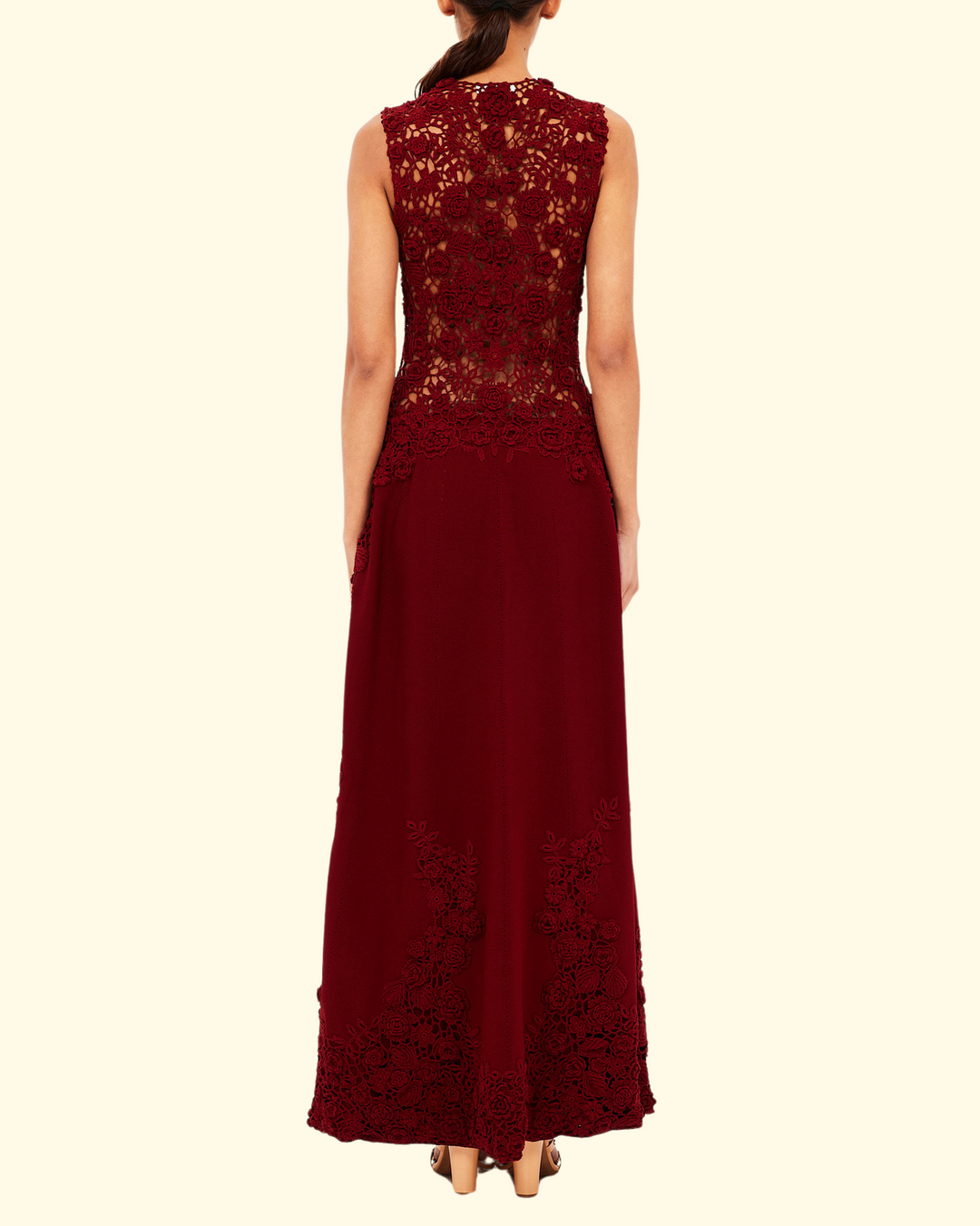 Genoveva Sleeveless Knit Maxi Dress | Begonia
