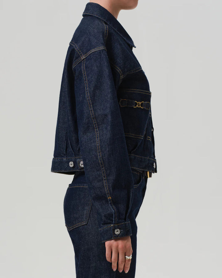 Alma Horsebit Jacket | Helia