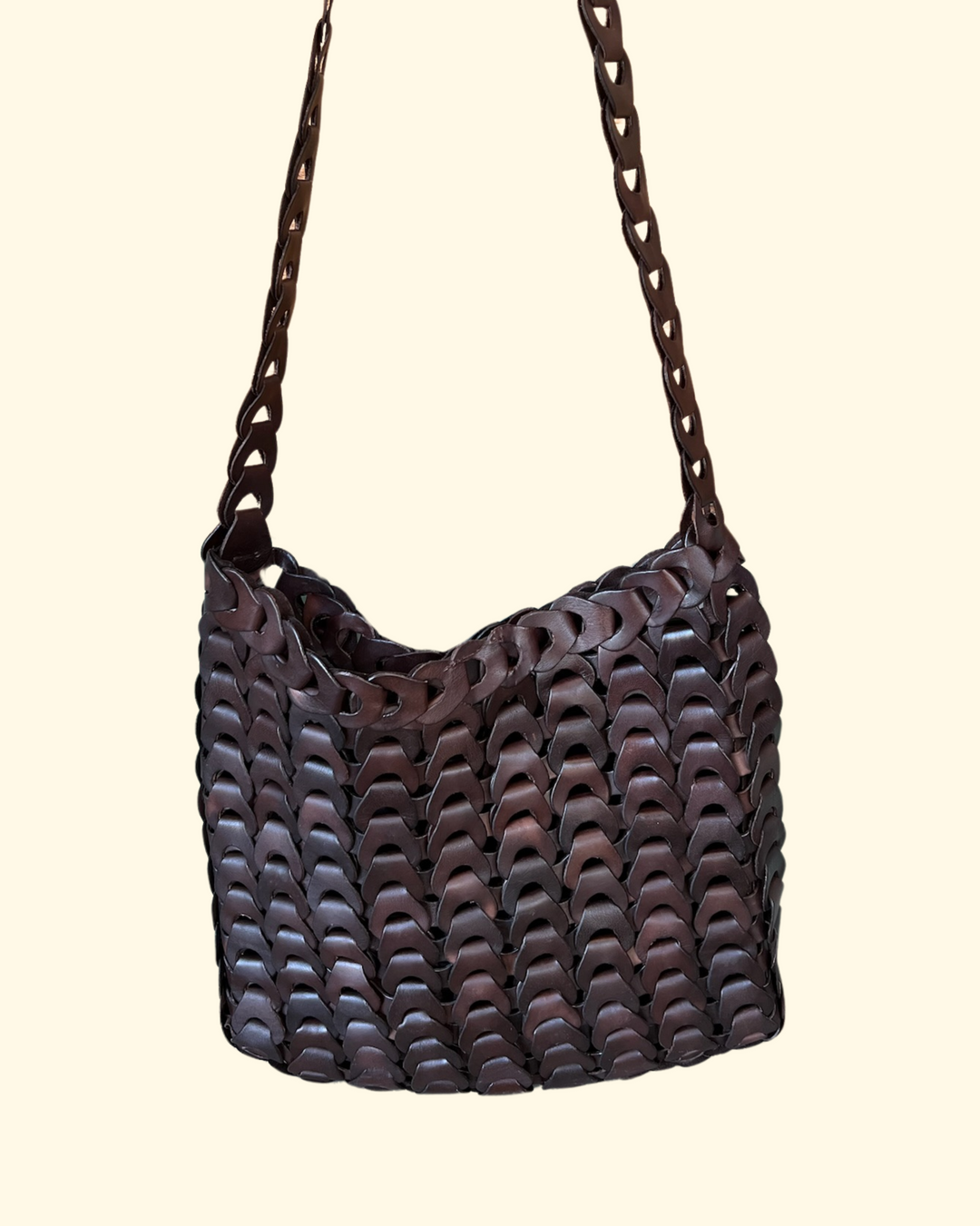 Link Tote | Dark Brown