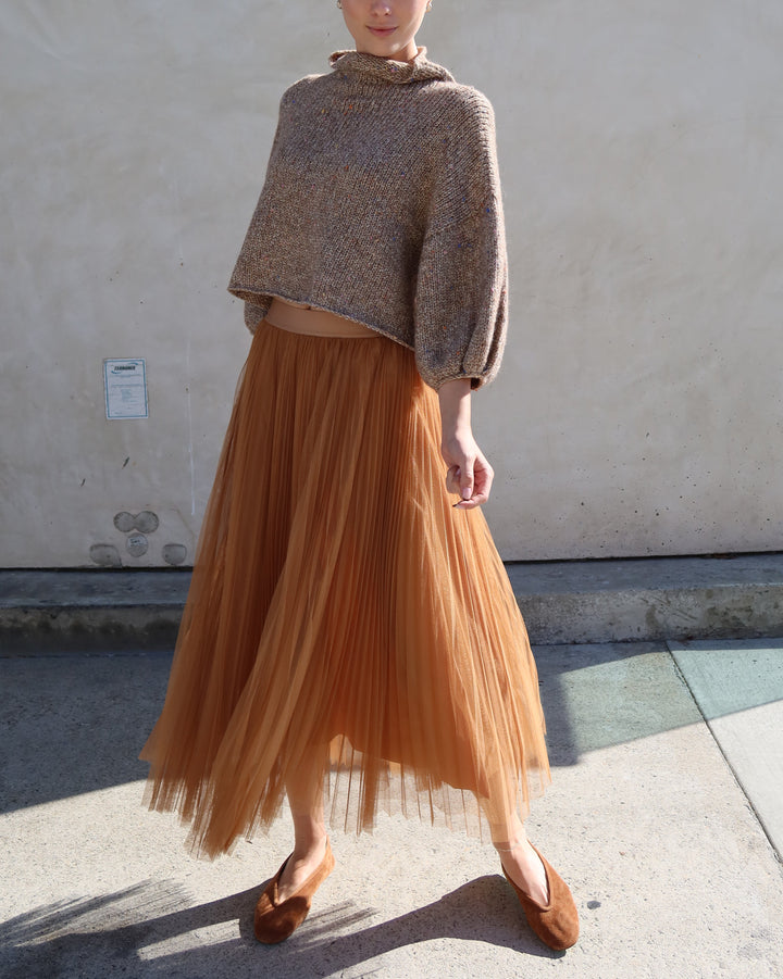 Merino Blend Sweater | Almond