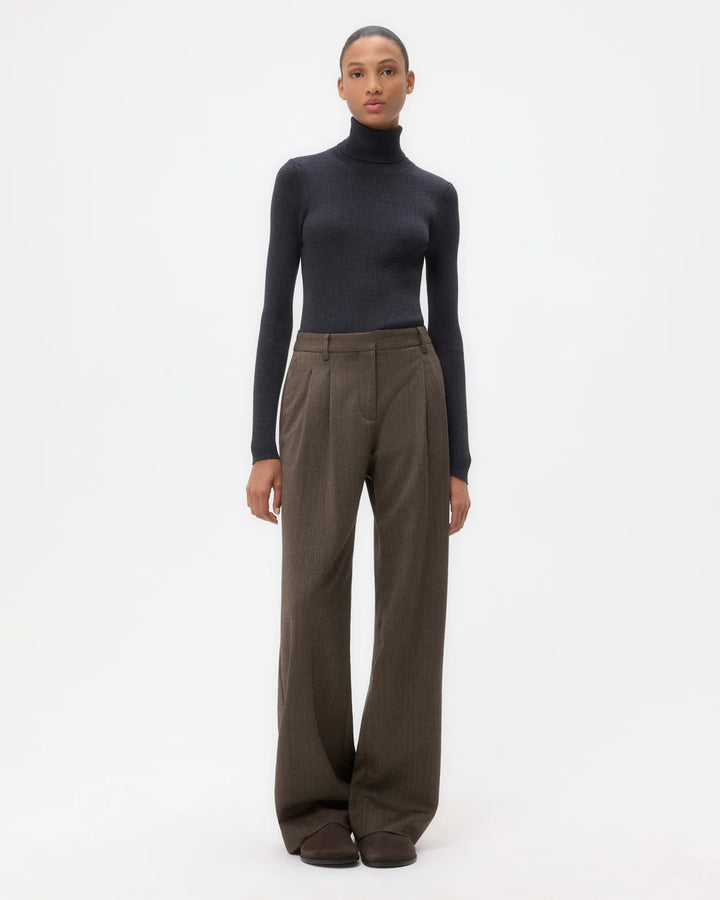 Knit Turtleneck | Dark Charcoal