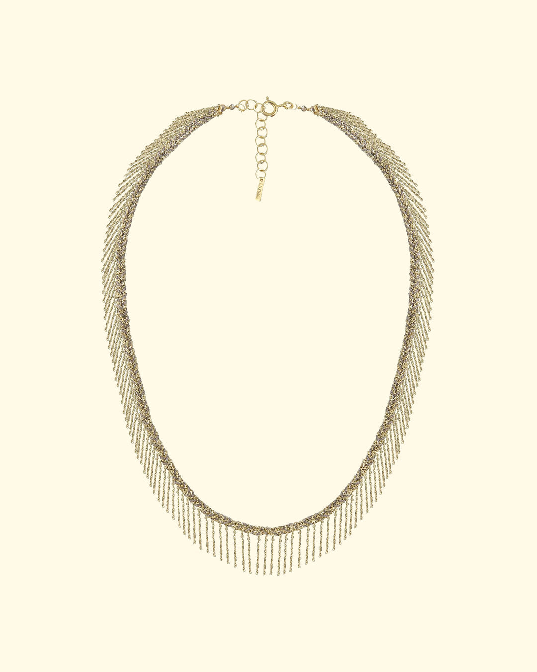 N 550 Necklace | Gold Grey