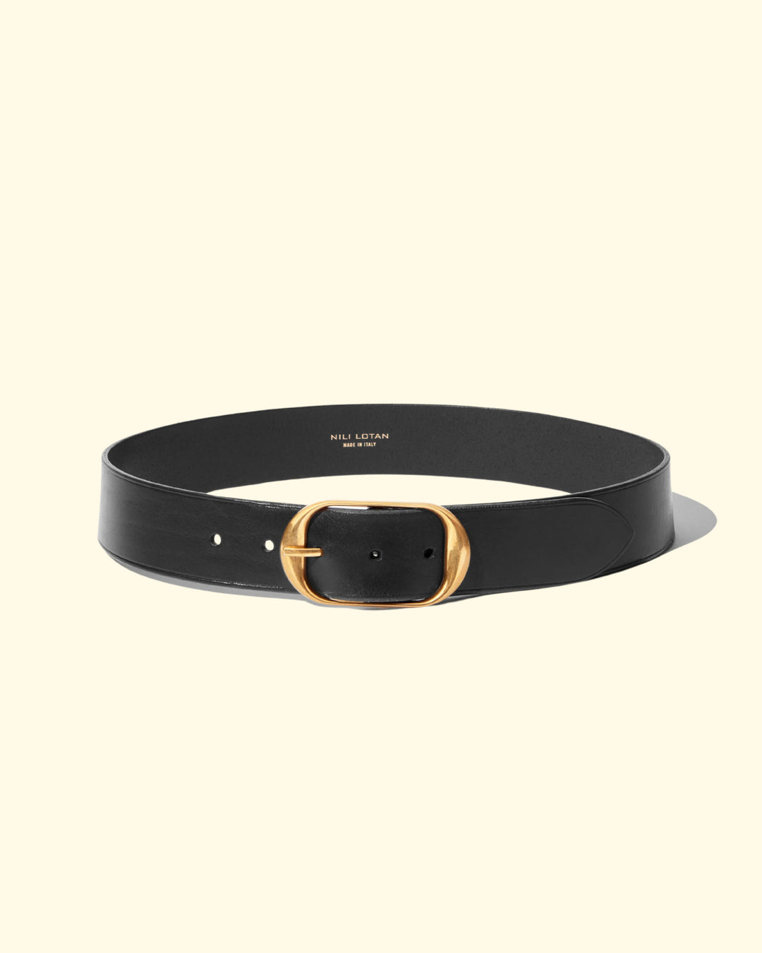 Nili Belt | Black W/ Gold