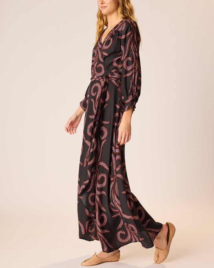 Kate Dress Long Sleeve | Feather Black