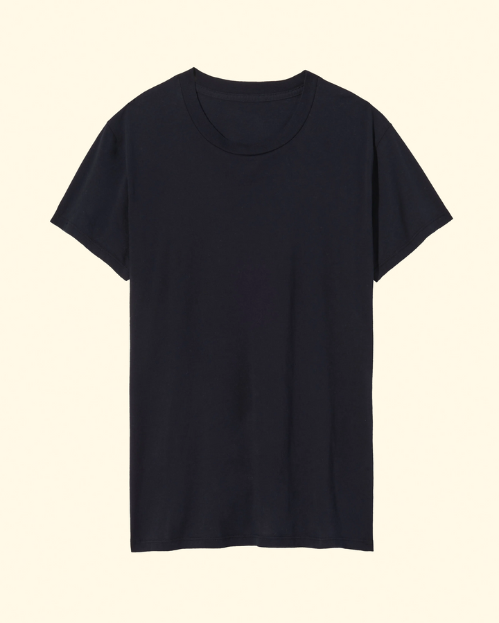 Mariela Crewneck Tee | Black