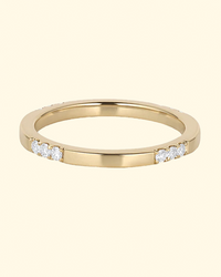 Pave Square Band | Size 7
