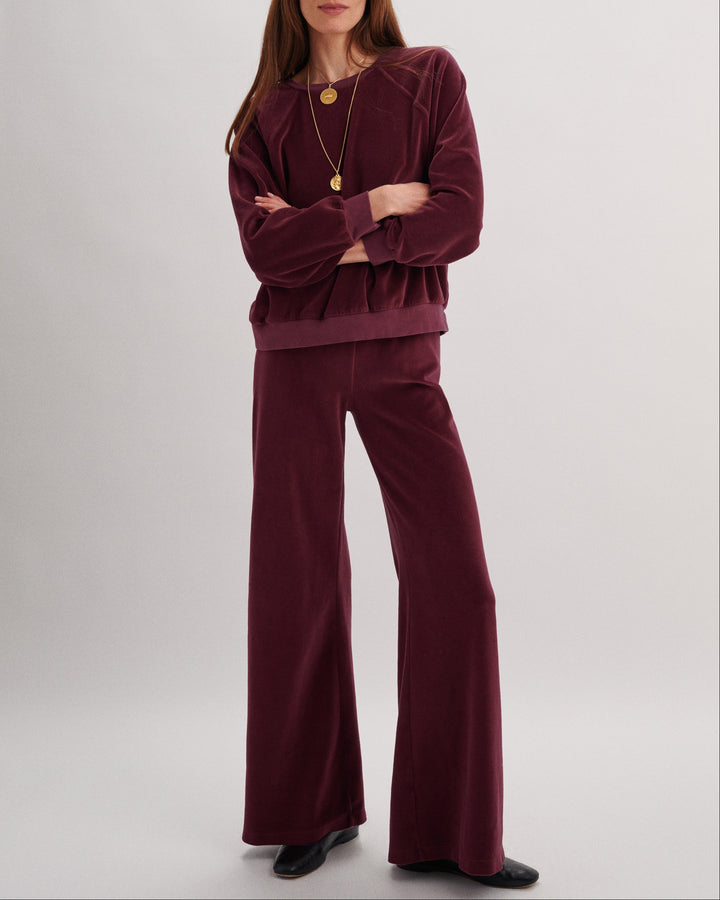 Zephyra Flare Pants | Ruby