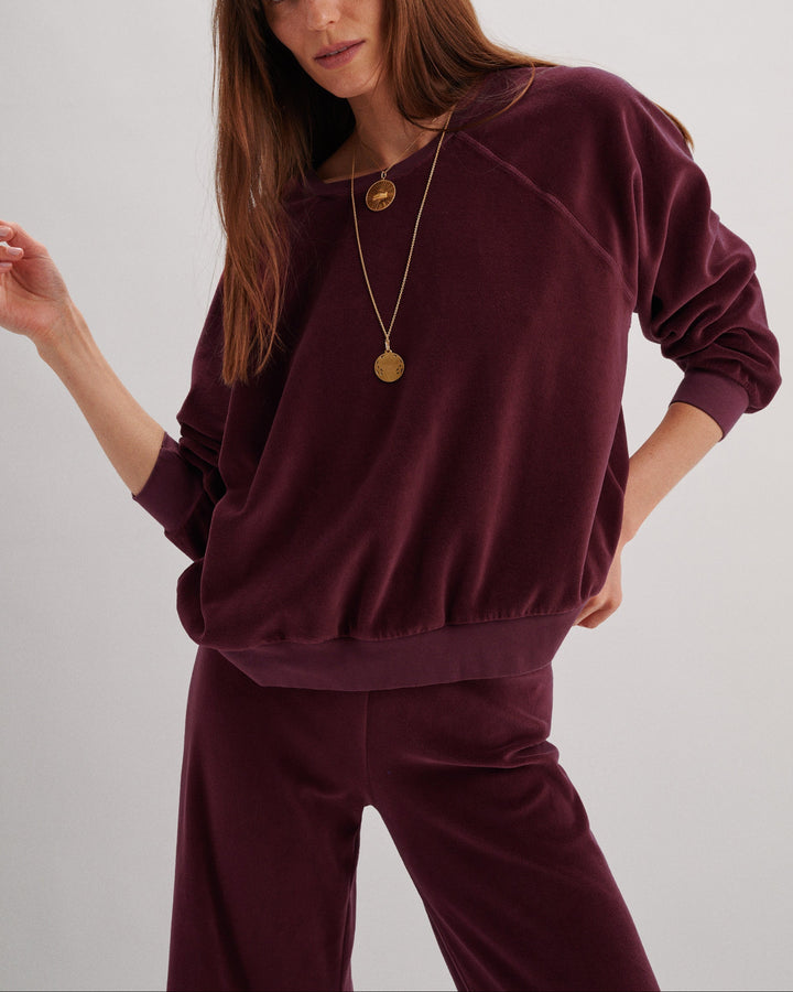 Samos Sweatshirt | Ruby
