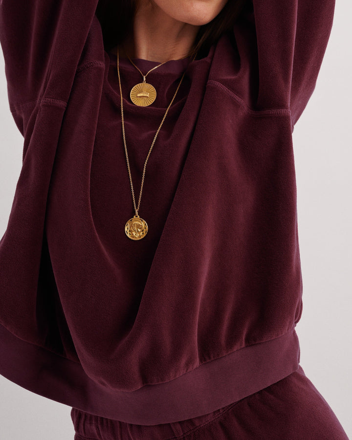 Samos Sweatshirt | Ruby