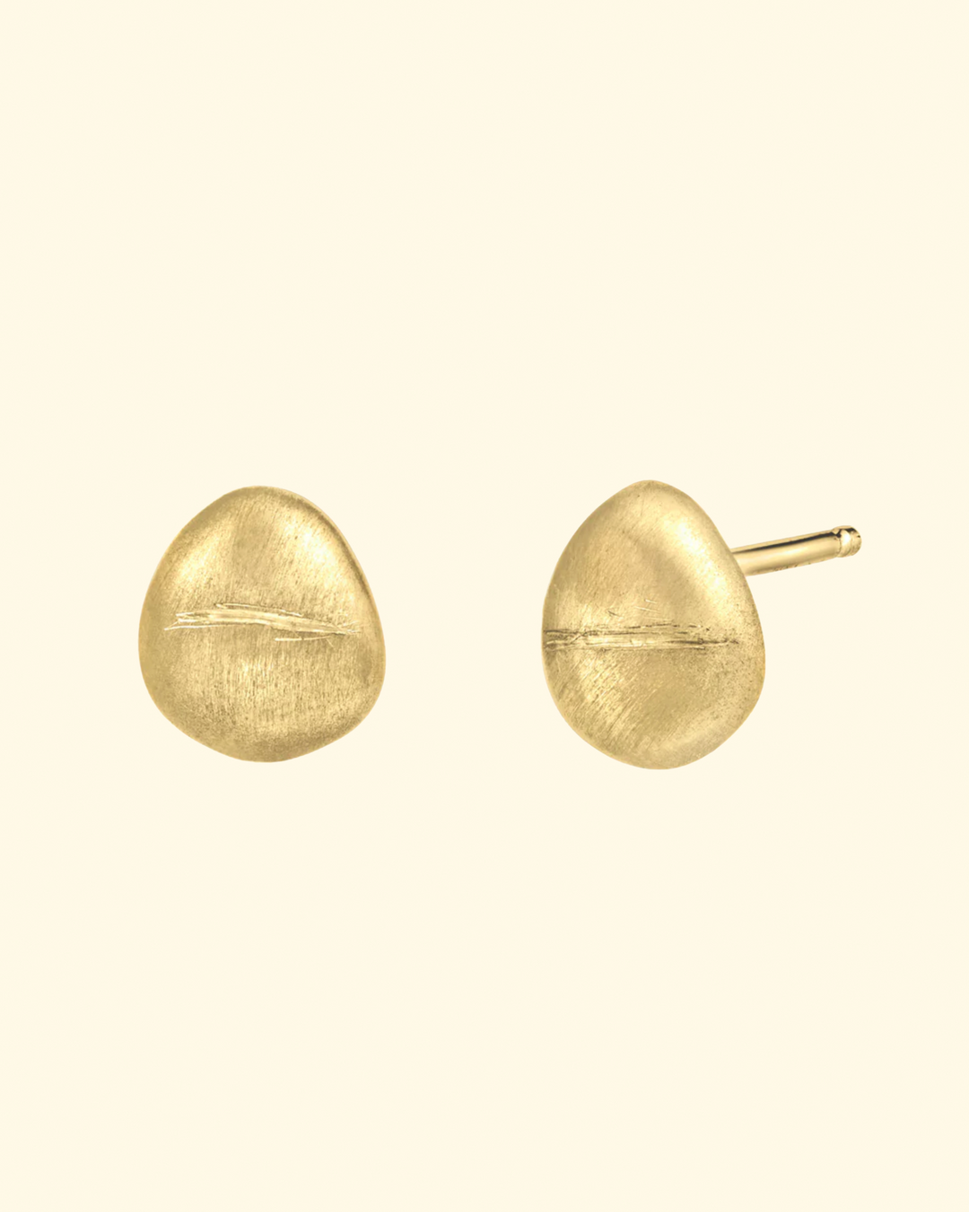 Tata Studs With Engraved Scars