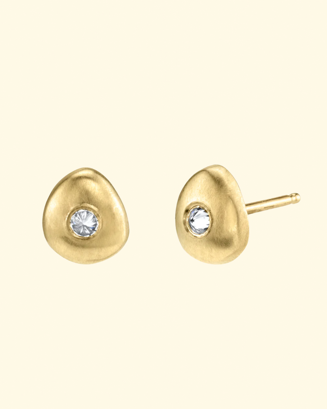Tata Studs With White Diamonds