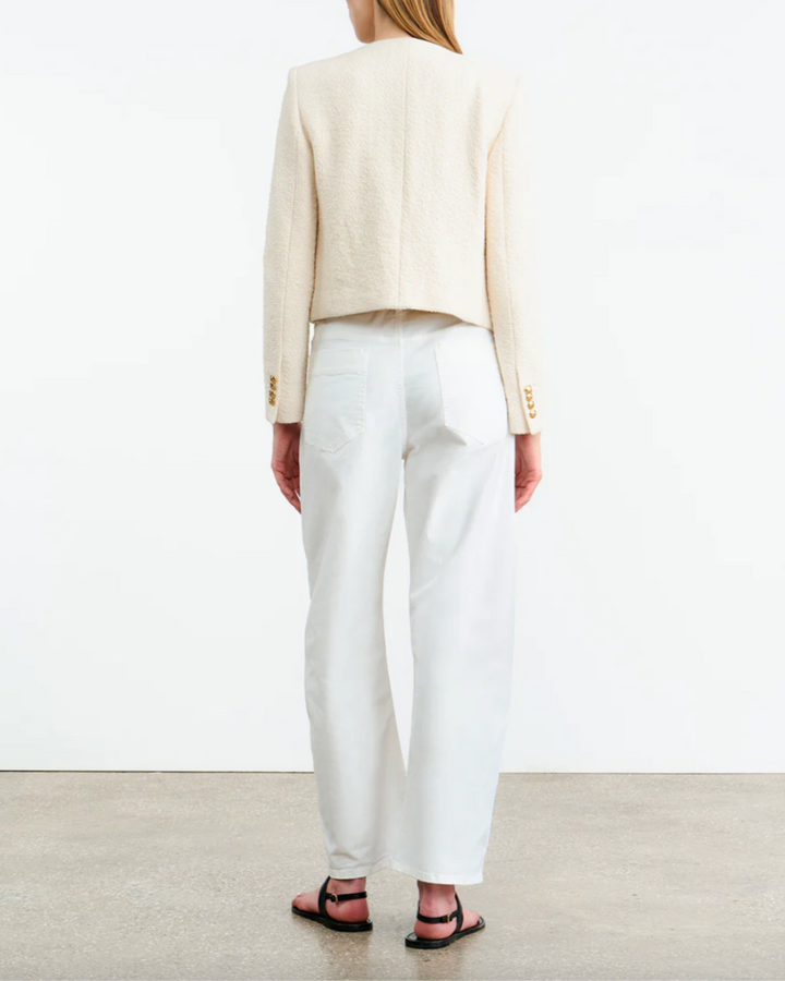 Patti Short Jacket | Ivory