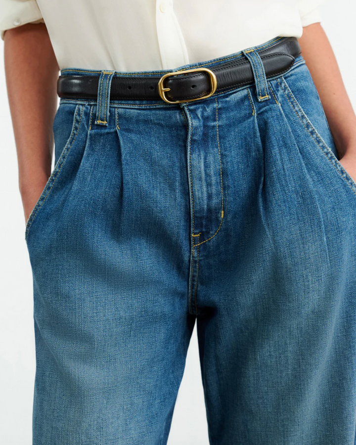 Flora Trouser Jean | Classic Wash