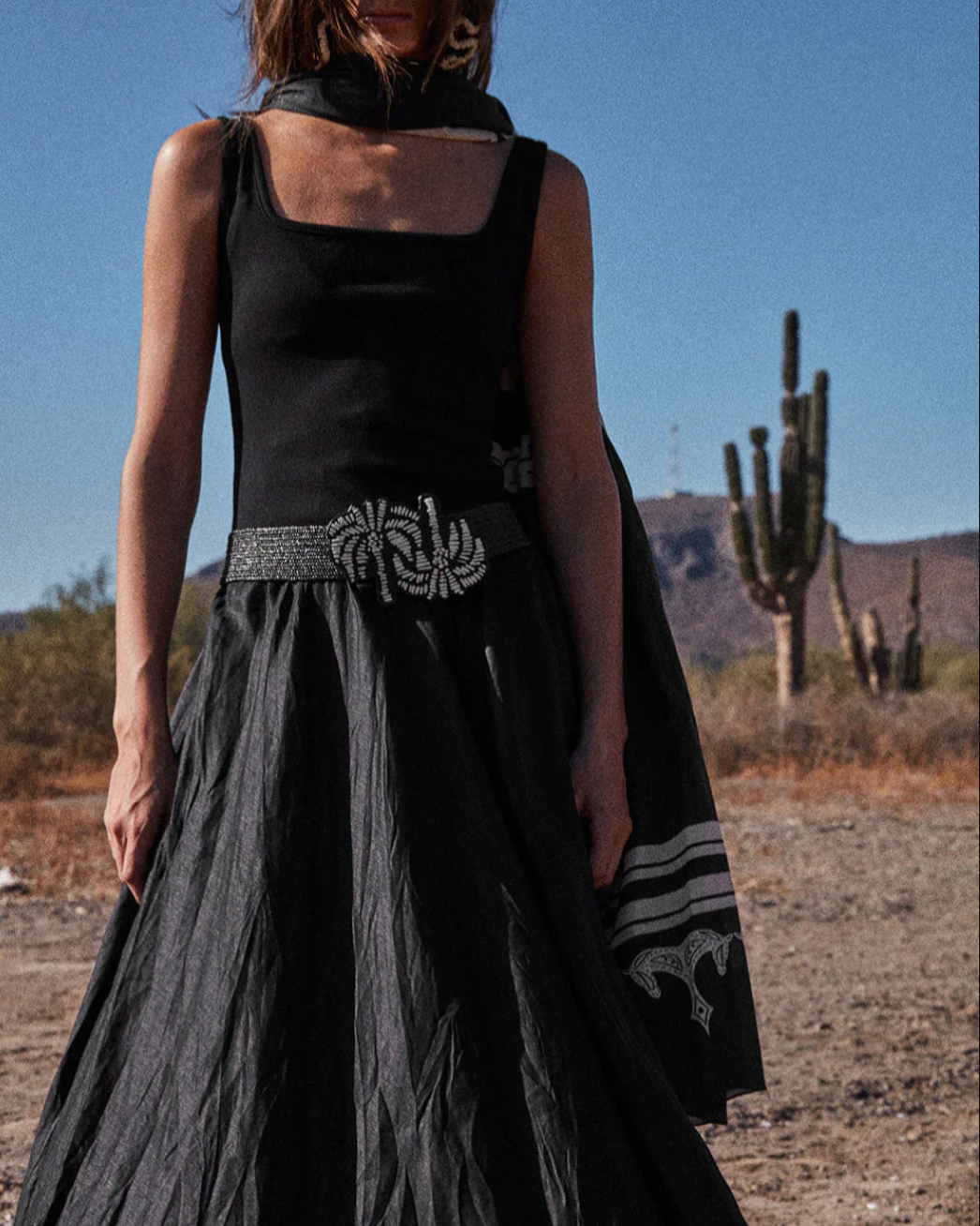 Mariner Maxi Dress | Black
