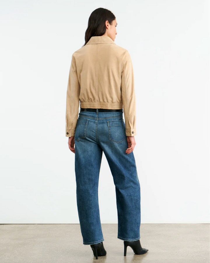 Beauvais Suede Jacket | Light Sand