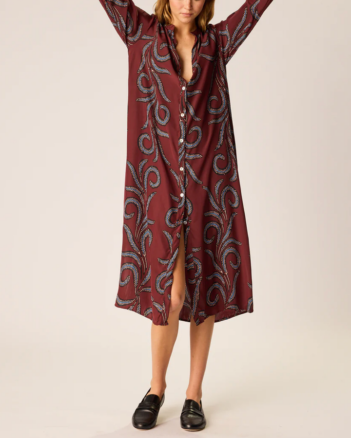 MB Dress | Feather Bordeaux