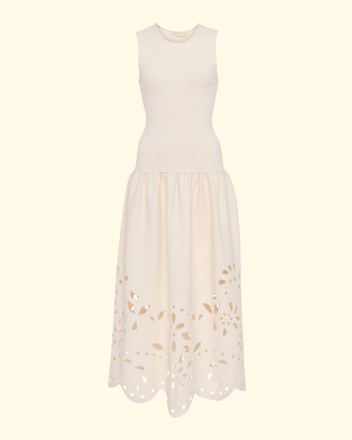 Rosaline Knit Midi Dress | Cowrie