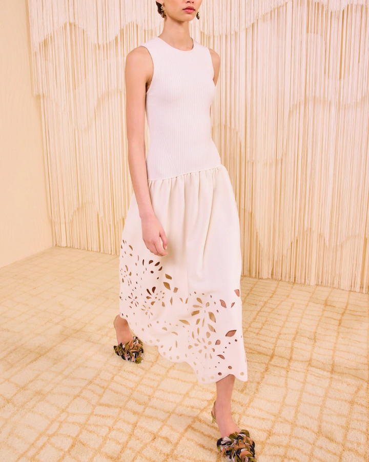Rosaline Knit Midi Dress | Cowrie