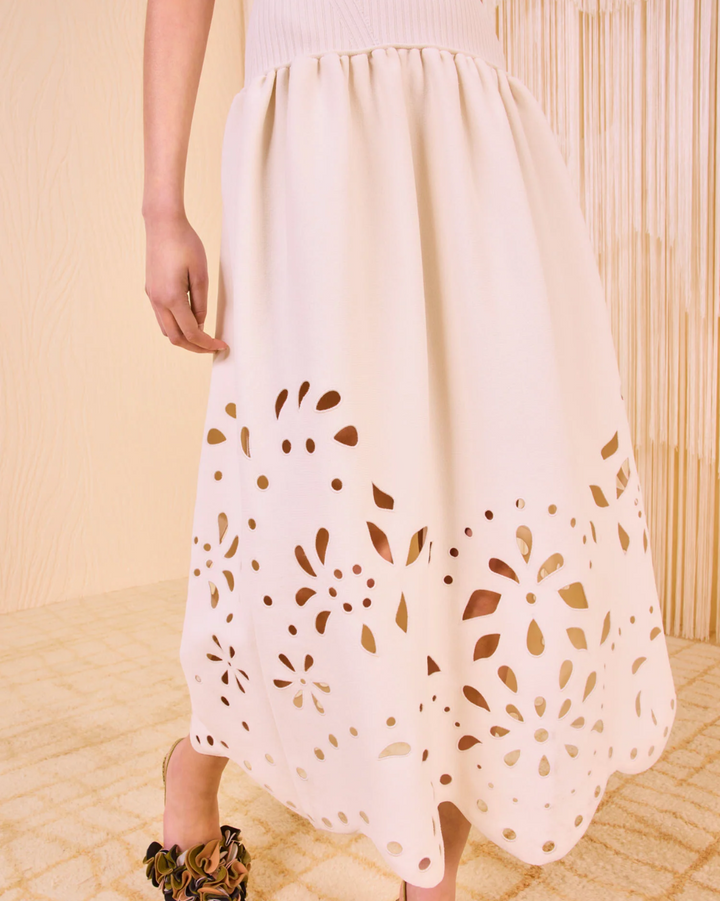 Rosaline Knit Midi Dress | Cowrie