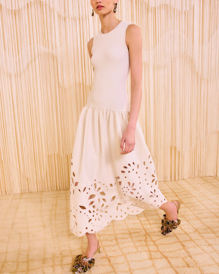 Rosaline Knit Midi Dress | Cowrie