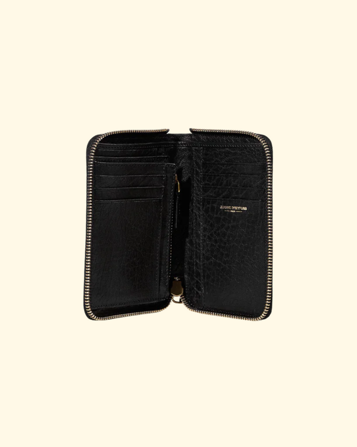 Julien Wallet | Lambskin Noir