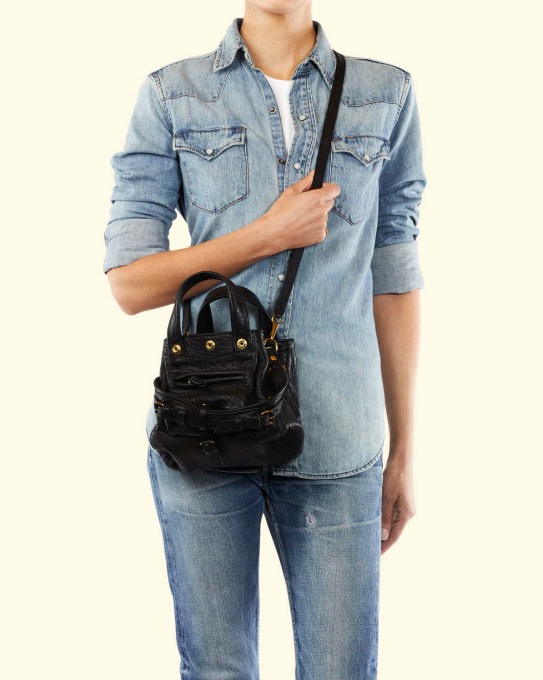 Billy Nano | Lambskin Noir