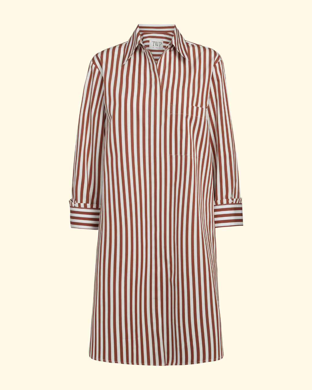 Morning After Dress | Ivory/Cognac