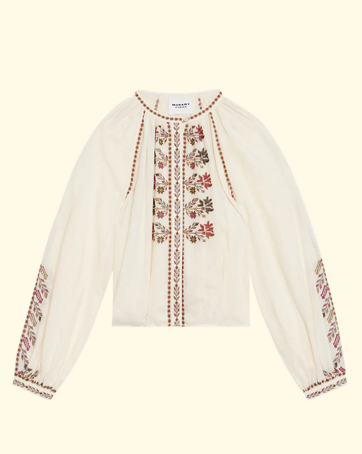 Lynne Top | Ecru