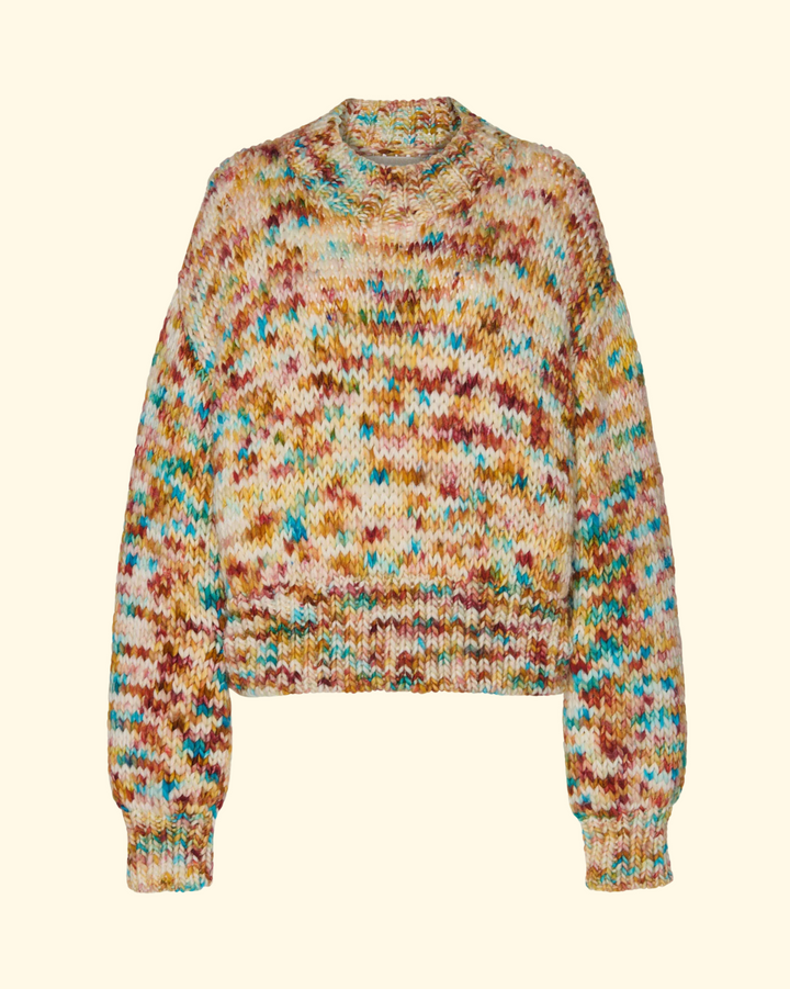 Maude Multicolor Knit Pullover | Opal