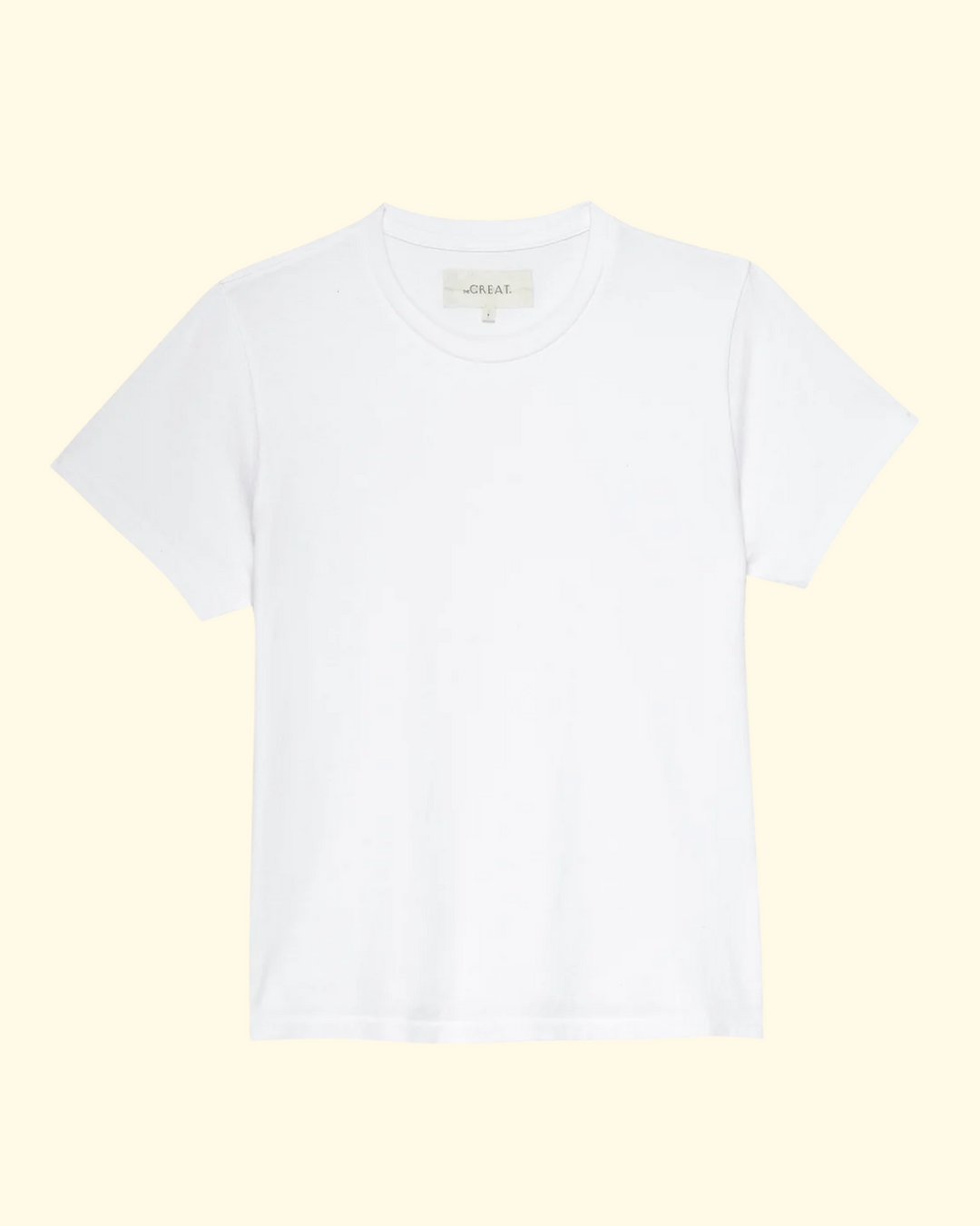 The Little Tee | True White