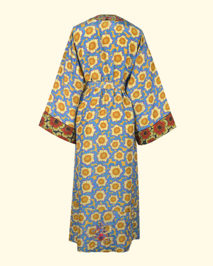 Opium Dress | Blue Print