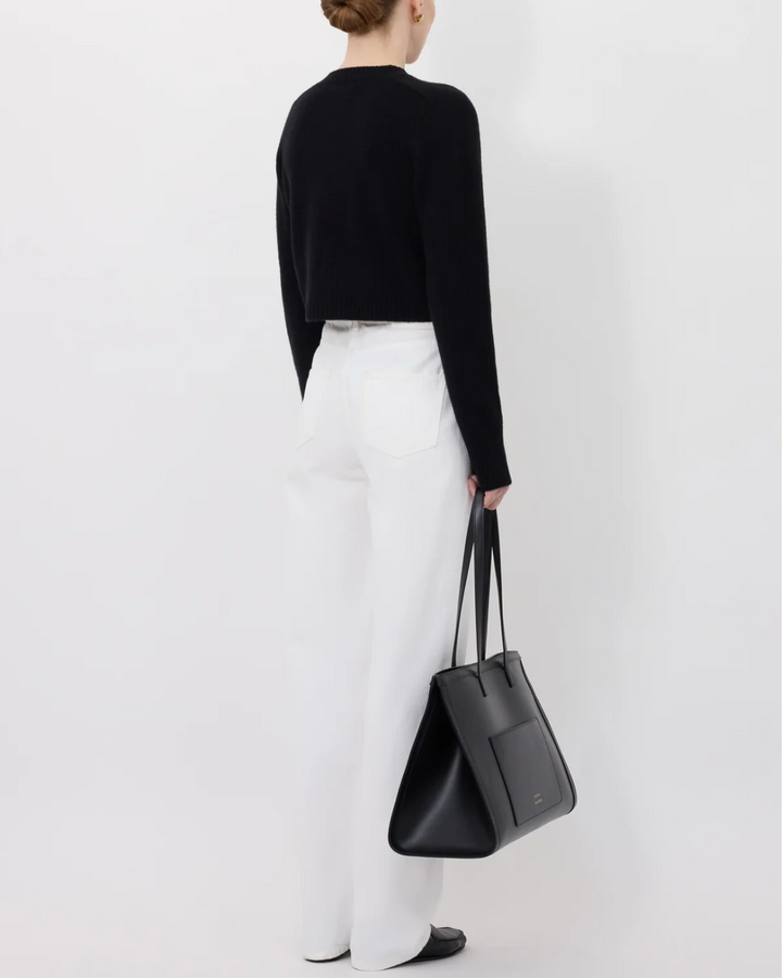 Zephir Cropped Cardigan | Black