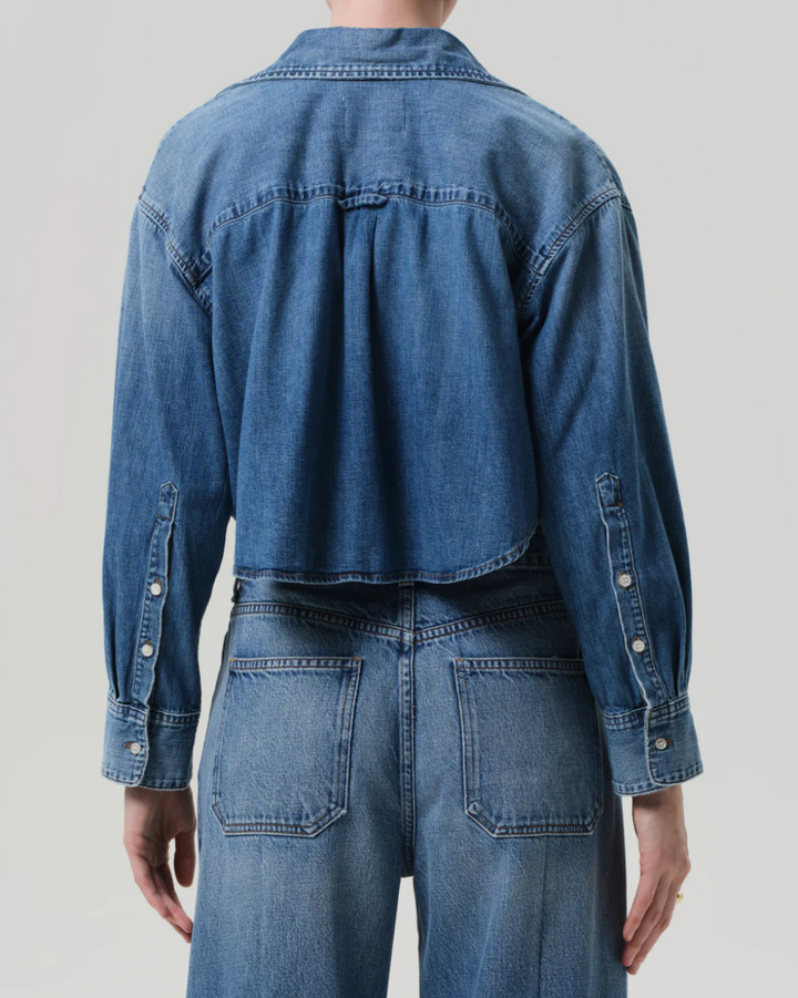 Ana Cropped Shirt | Somerset