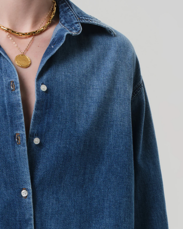 Ana Cropped Shirt | Somerset