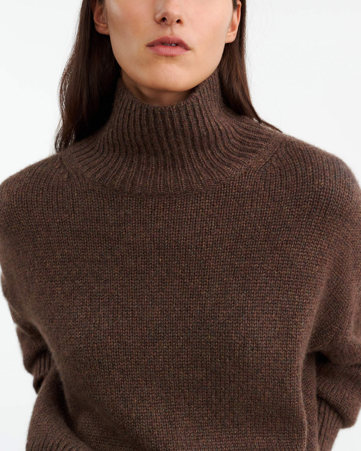 Tabitha Sweater | Redwood Melange