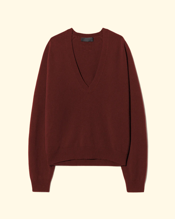 Feron Sweater | Dark Rust