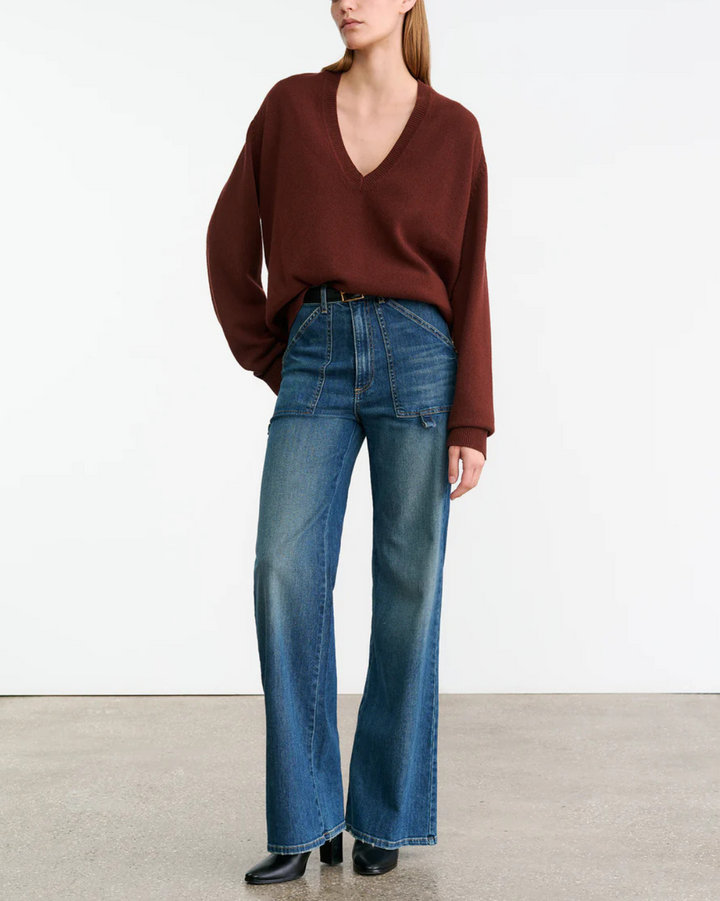 Feron Sweater | Dark Rust