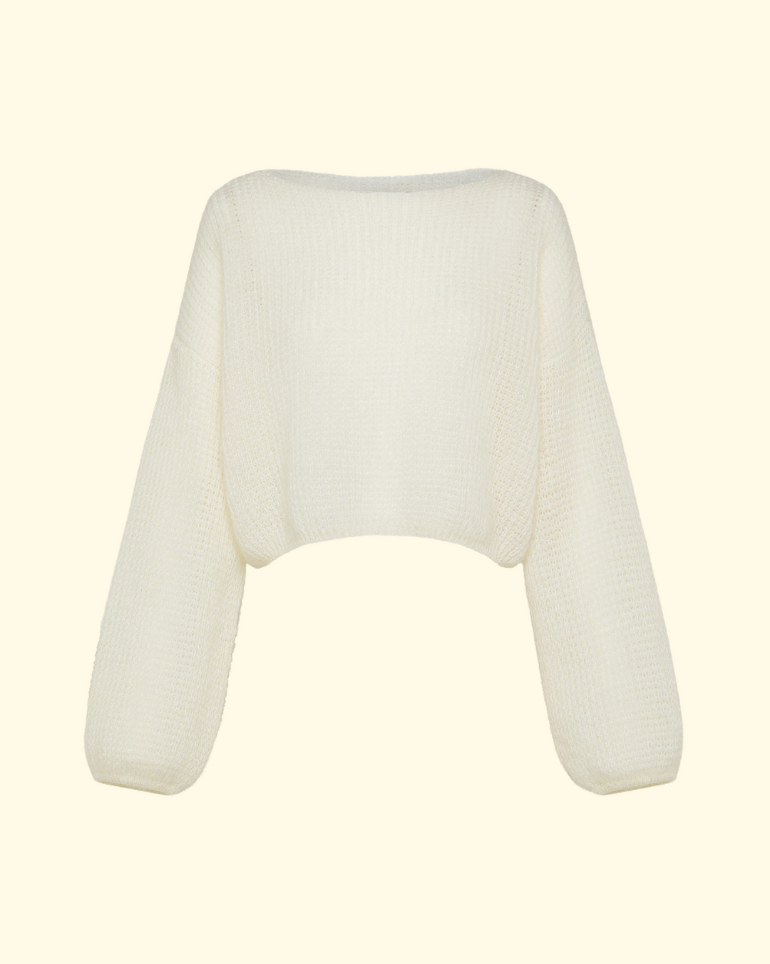 Waffle Mohair Sweater | Neve