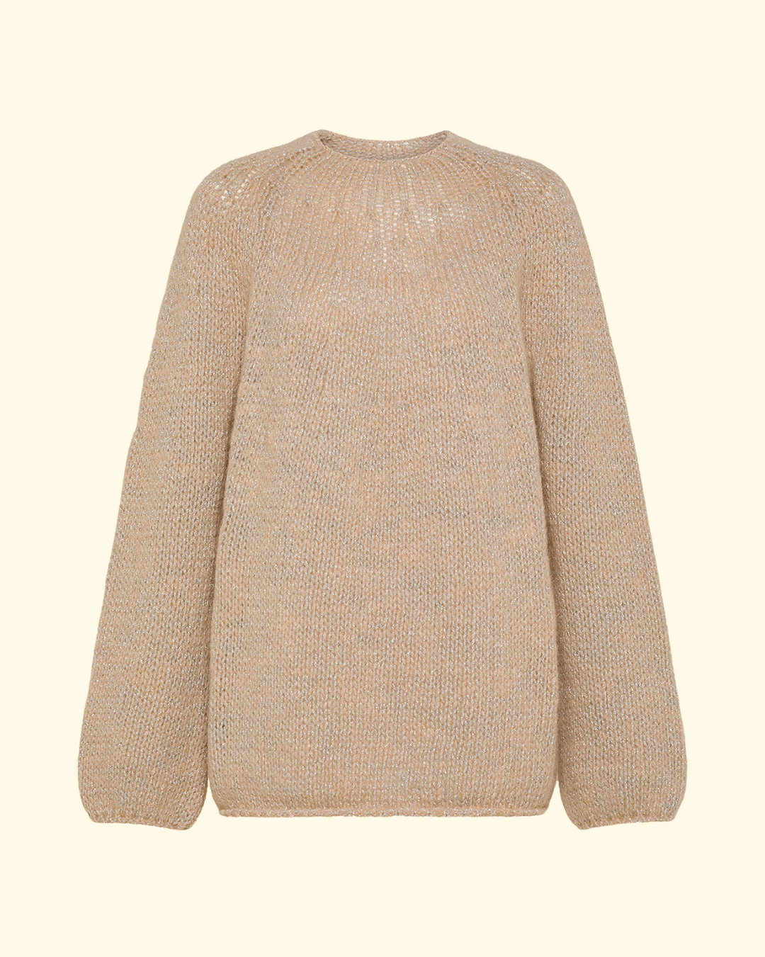 Chic Alpaca Sweater | Nude