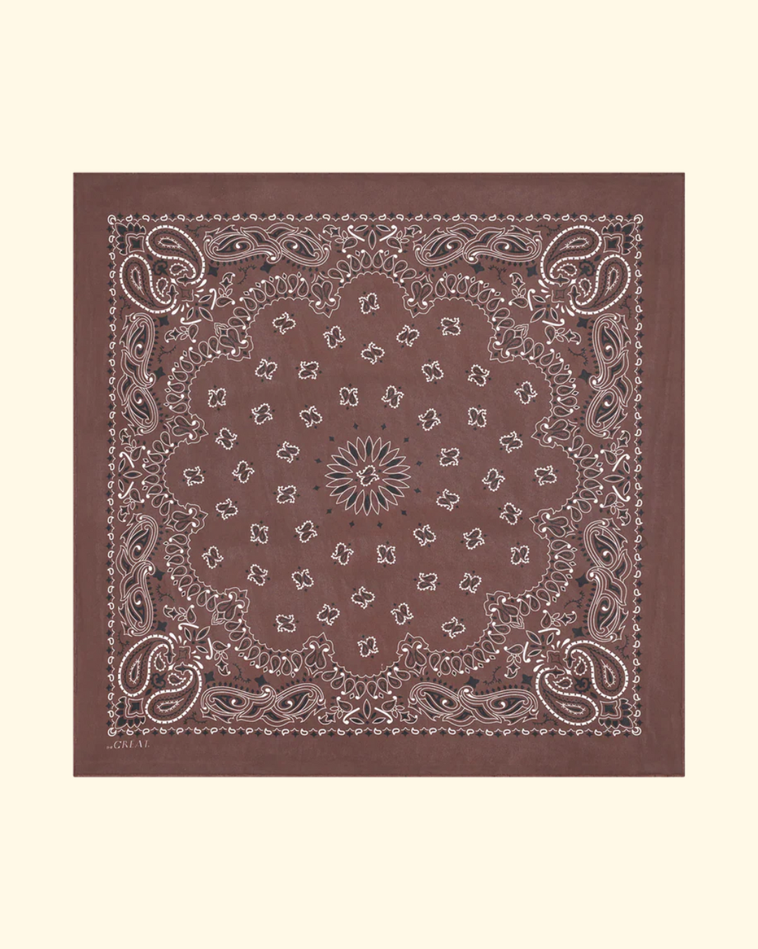 The Silk Bandana | Chocolate
