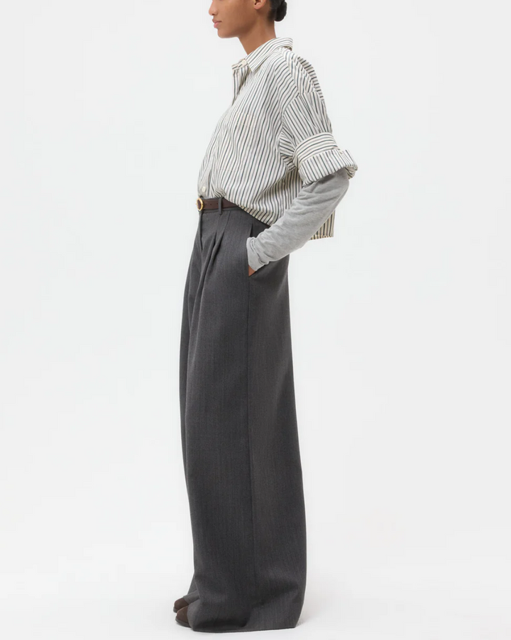 Avery Pant | Medium Heather Grey