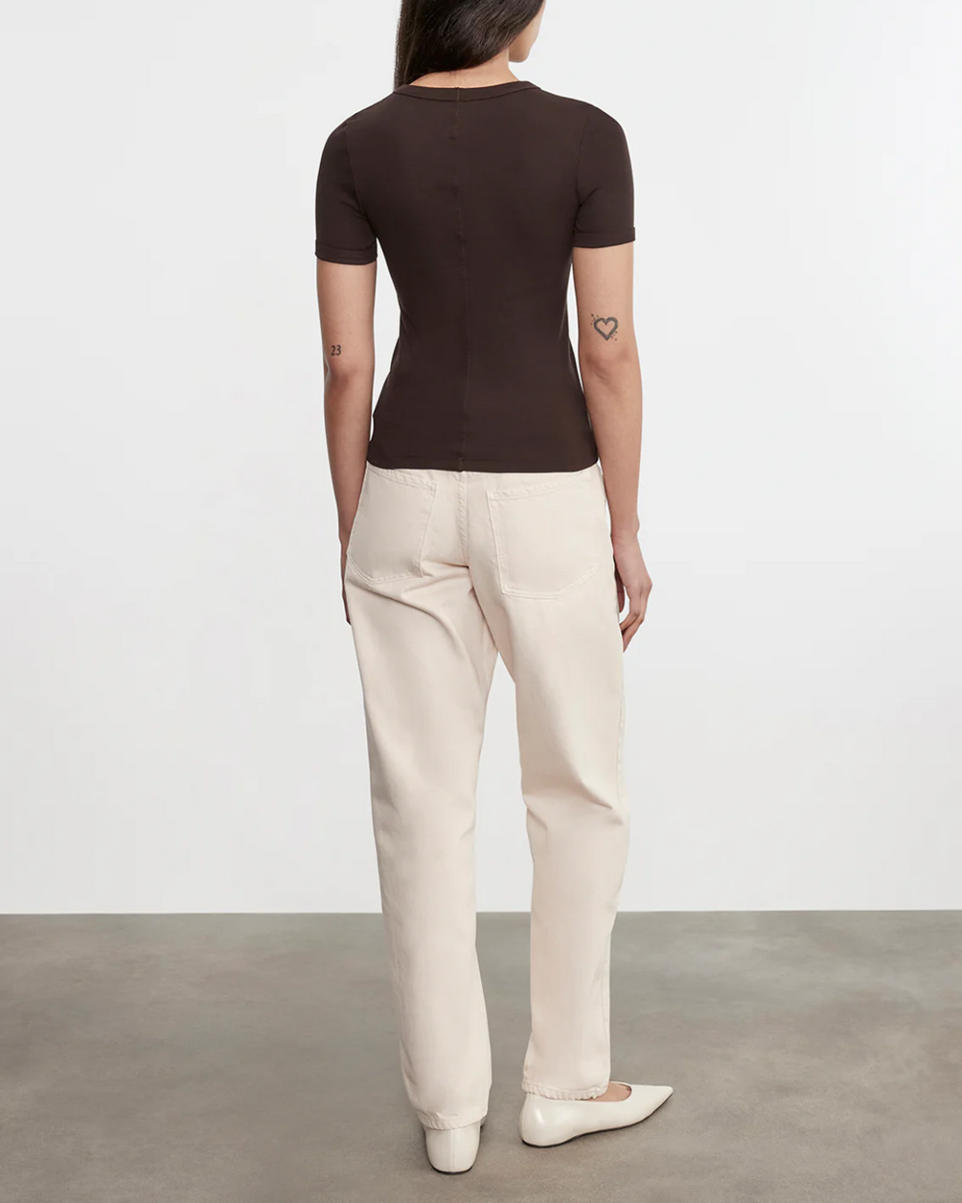 Supima Cotton Classic S/S Tee | Coffee Bean