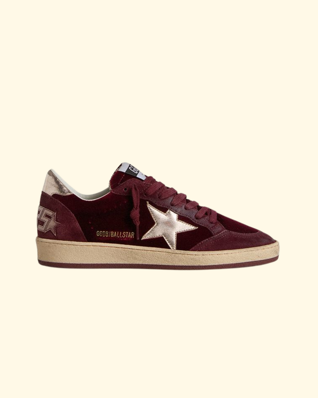 Ballstar Velvet Upper Suede | Ruby Red/Silver